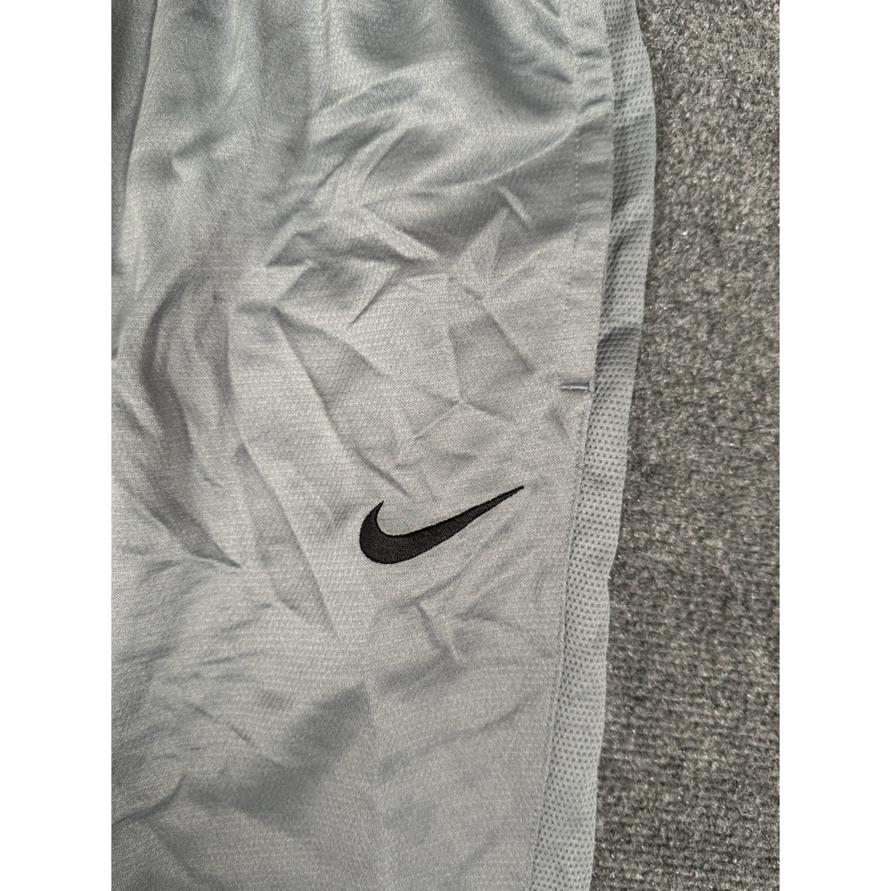NikePants Mens Medium Gray Dri Fit Basketball Gym Training Sweatpants 30" EUC - Picture 6 of 16